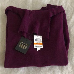 Cashmere turtleneck sweater